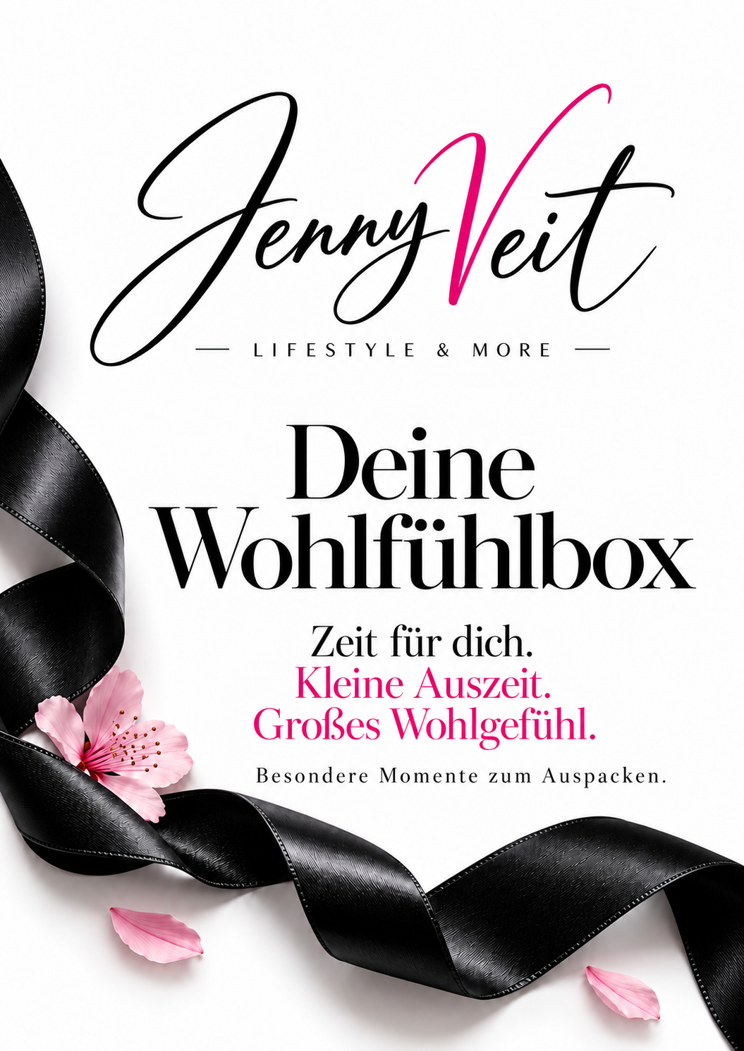 Deine Wohlfühlbox von Jenny Veit – Zeit für dich. Kleine Auszeit. Großes Wohlgefühl.